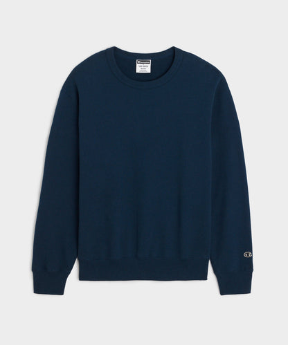 Todd Snyder Champion Relaxed French Terry Crewneck - Classic Navy