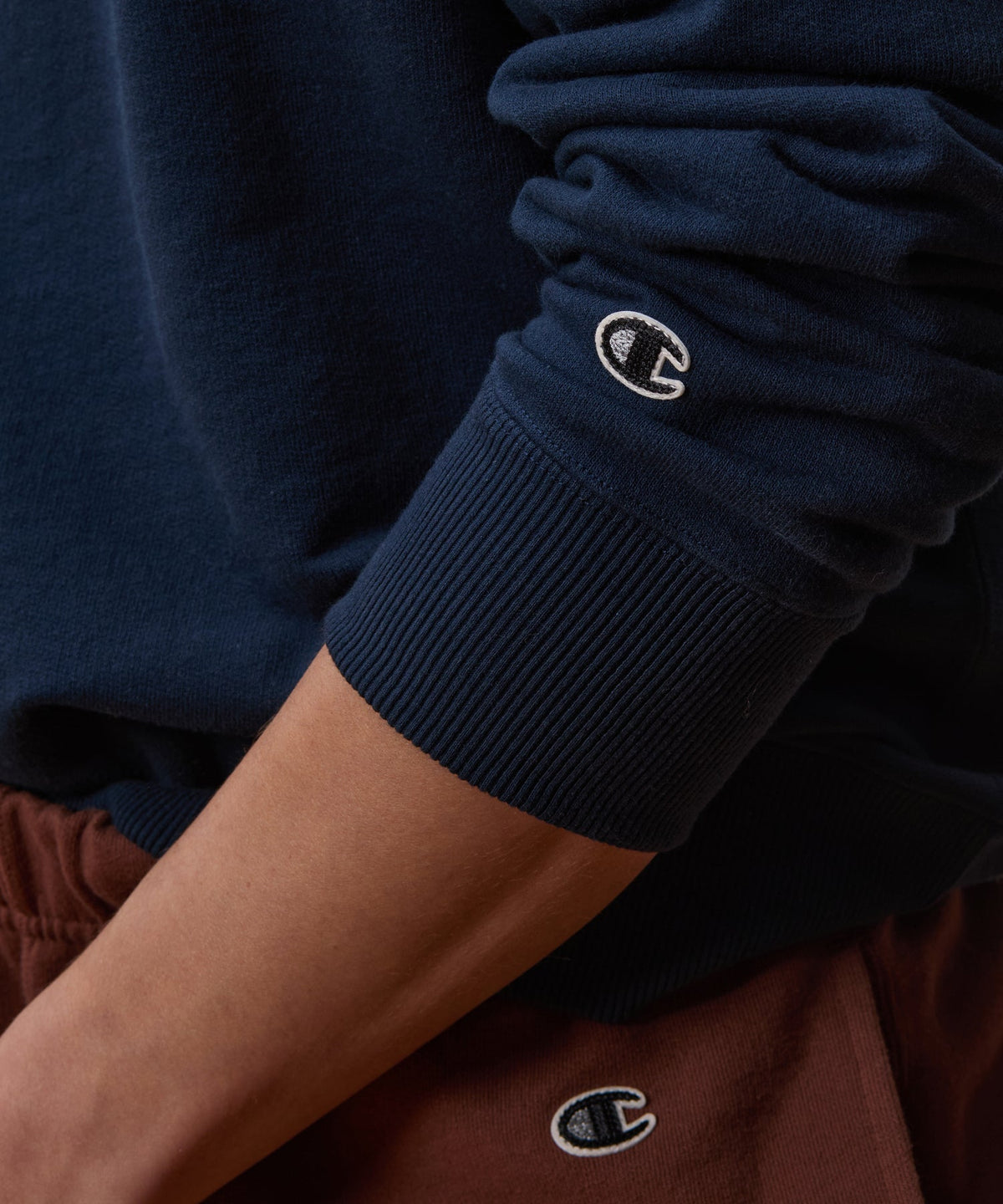 Todd Snyder Champion Relaxed French Terry Crewneck - Classic Navy