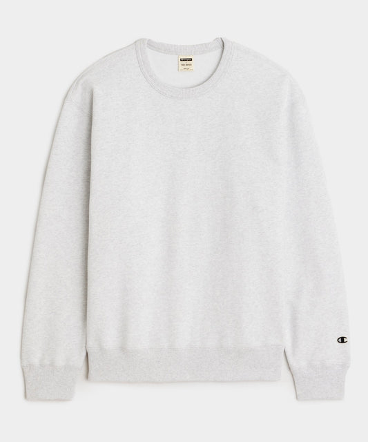 Todd Snyder Champion Relaxed French Terry Crewneck - Silver Mix