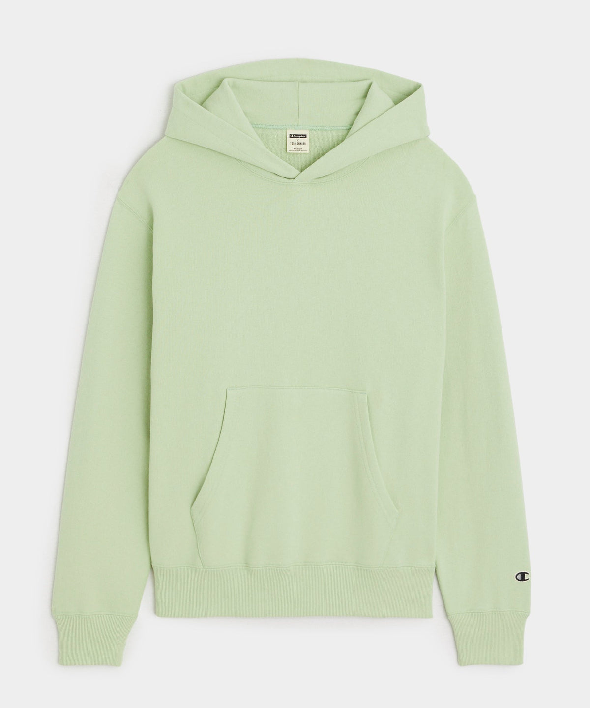 Todd Snyder Champion Relaxed French Terry Hoodie - Washed Mint