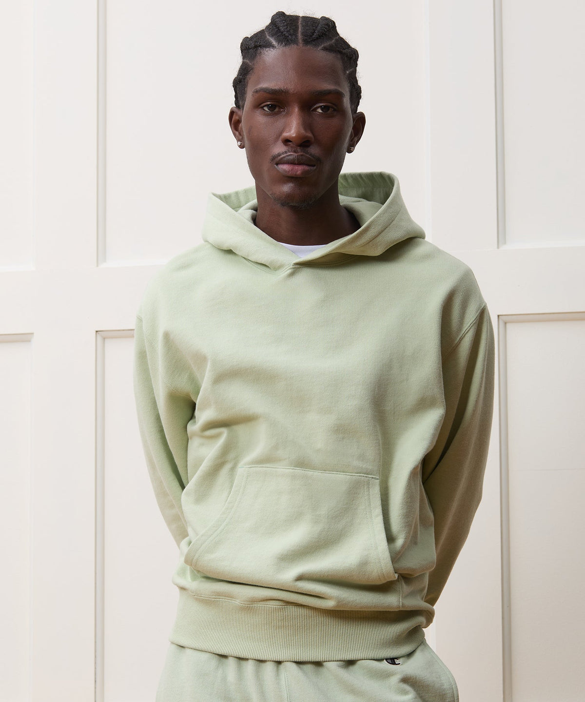 Todd Snyder Champion Relaxed French Terry Hoodie - Washed Mint