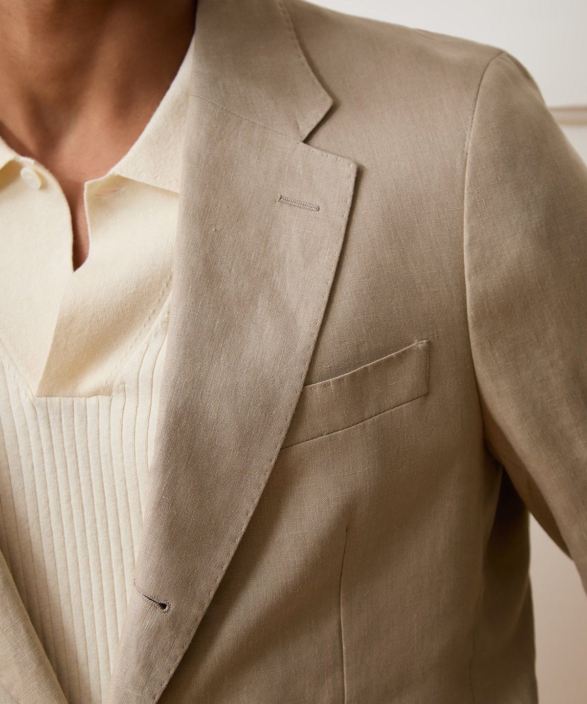 Todd Snyder Italian Linen Madison Jacket - Beige