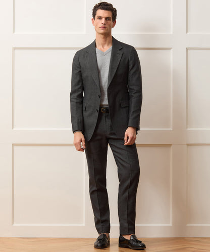 Todd Snyder Italian Cotton-Linen Sutton Jacket - Charcoal