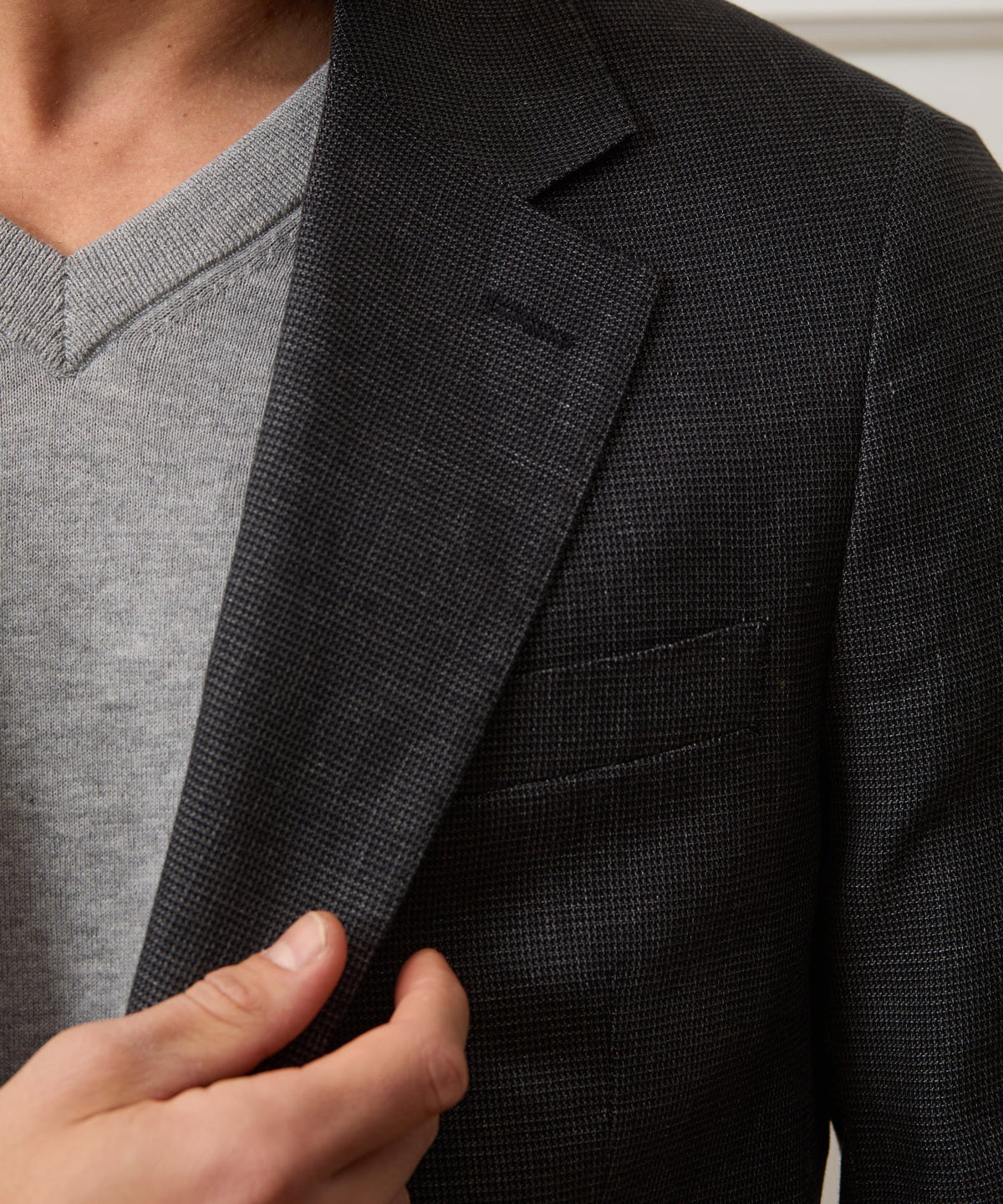 Todd Snyder Italian Cotton-Linen Sutton Jacket - Charcoal