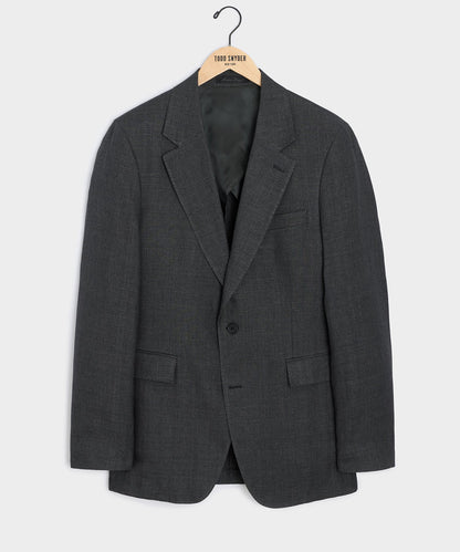 Todd Snyder Italian Cotton-Linen Sutton Jacket - Charcoal