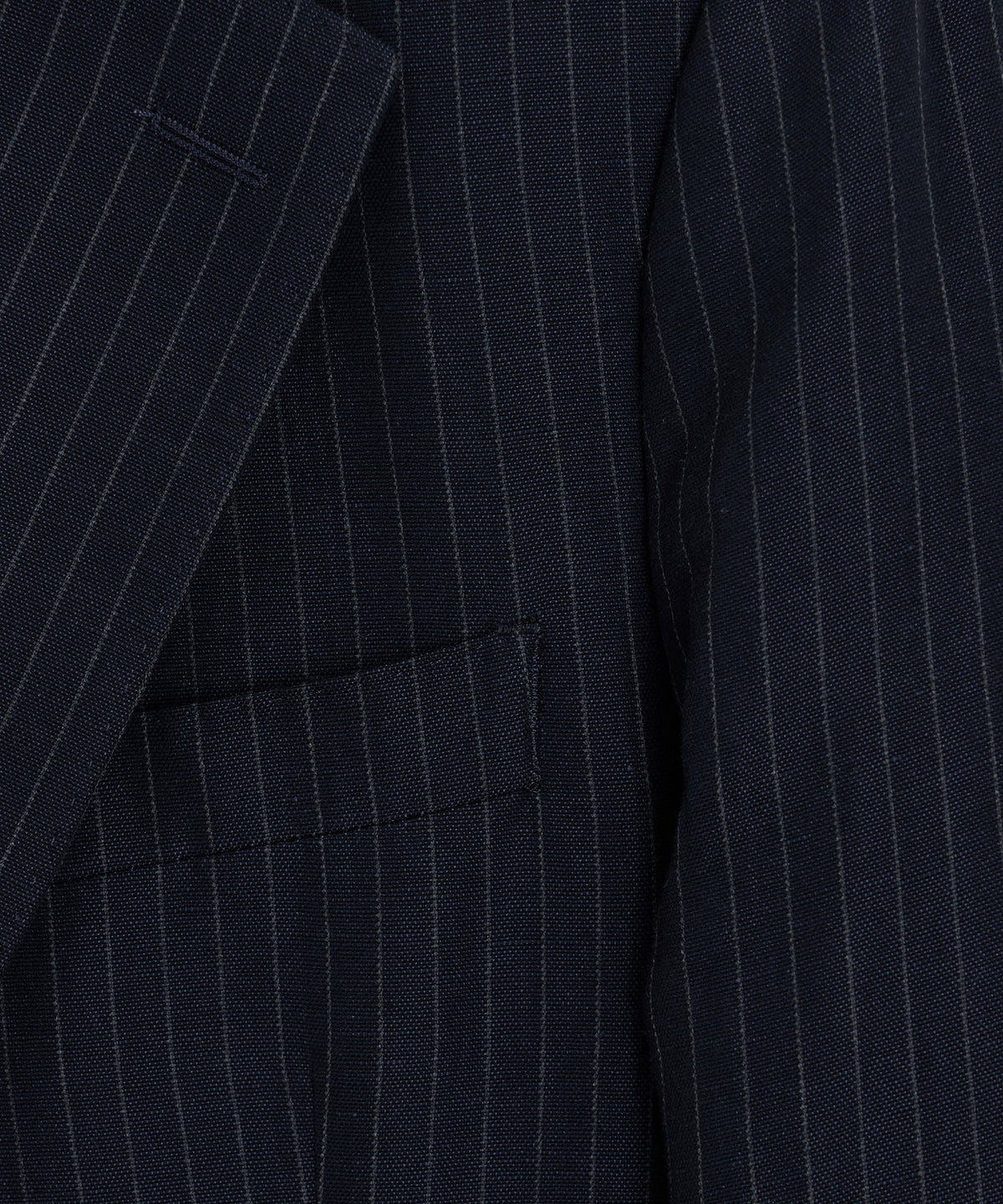 Todd Snyder Italian Cotton-Linen Pinstripe Sutton Jacket - Navy