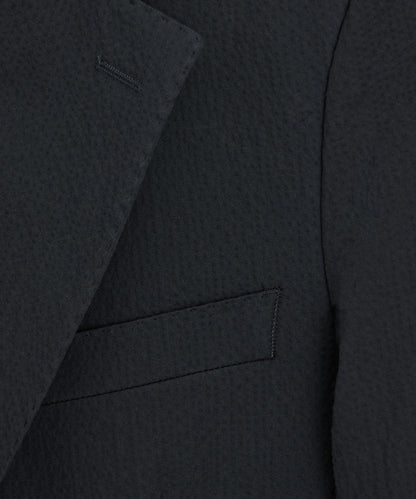 Todd Snyder Italian Seersucker Sutton Jacket - Obsidian