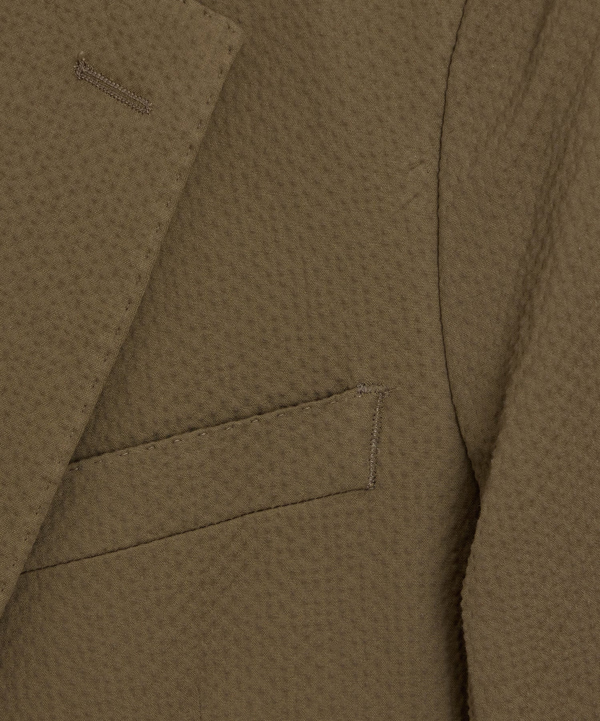 Todd Snyder Italian Seersucker Sutton Jacket - Tan