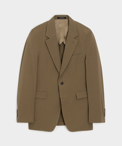 Todd Snyder Italian Seersucker Sutton Jacket - Tan