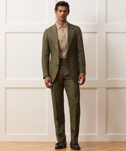 Todd Snyder Italian Linen Madison Jacket - Olive