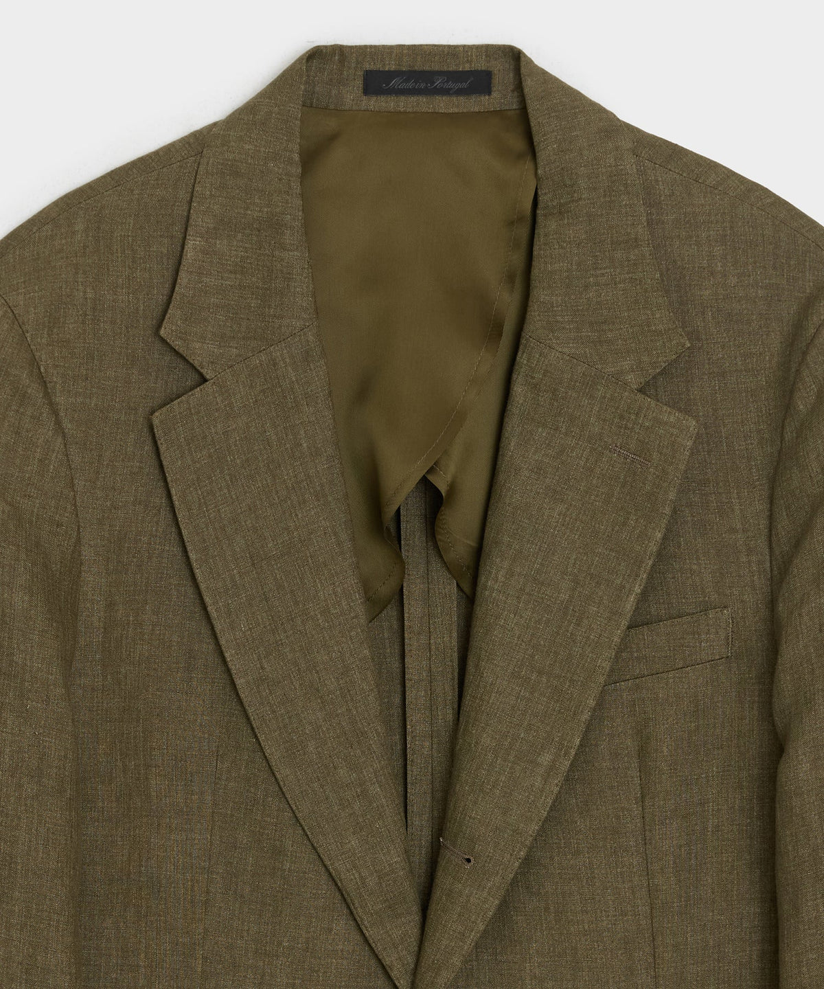 Todd Snyder Italian Linen Madison Jacket - Olive