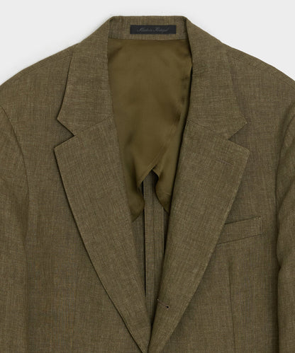 Todd Snyder Italian Linen Madison Jacket - Olive