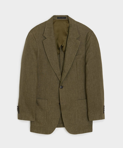 Todd Snyder Italian Linen Madison Jacket - Olive