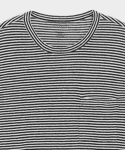 Todd Snyder Linen Jersey Tee - Captain Navy