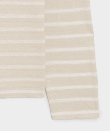 Todd Snyder Linen Jersey Tee - Eggshell