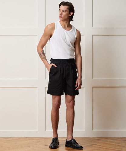 Todd Snyder Cotton Ribbed Tank - White