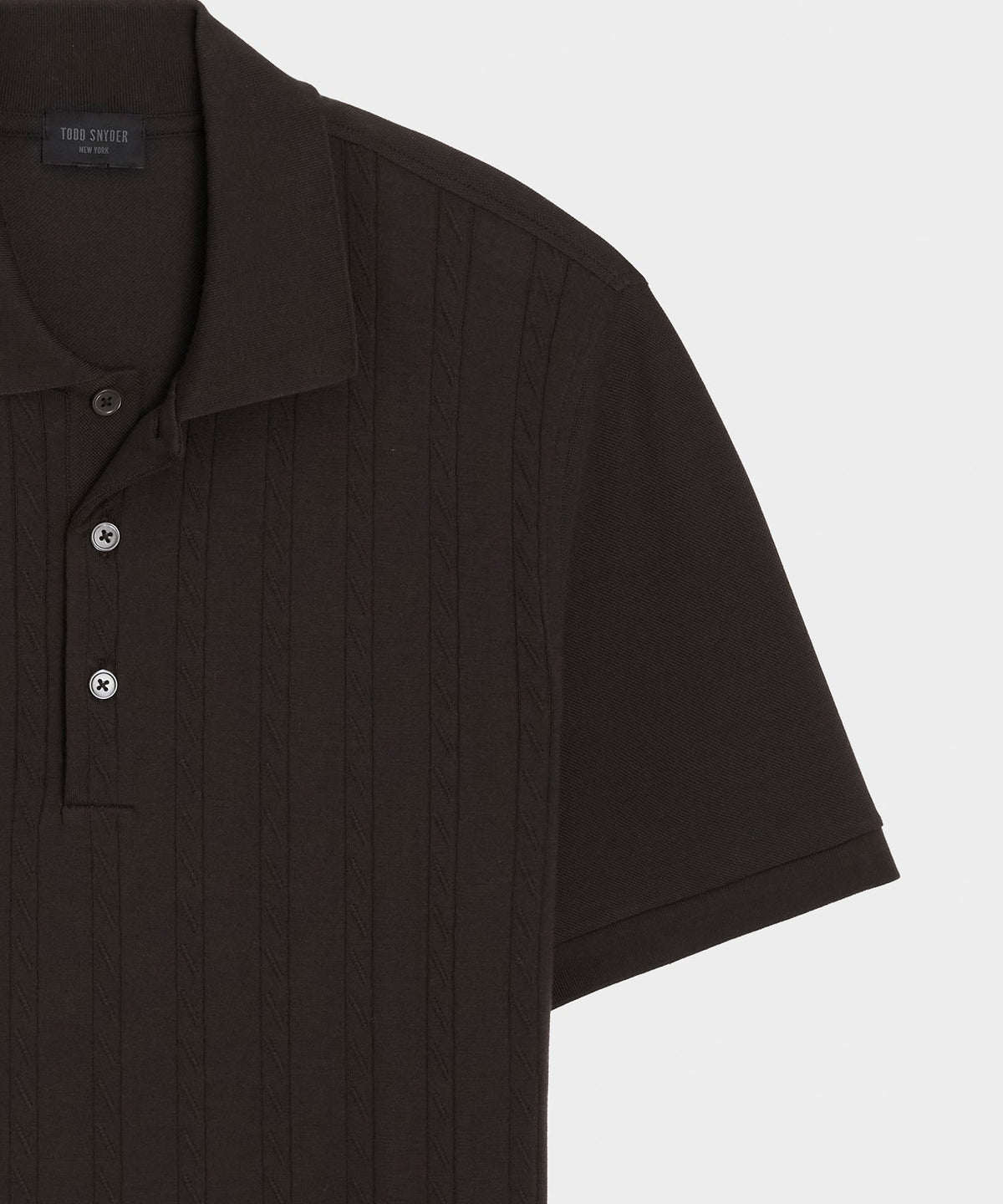 Todd Snyder Grant Polo - Caviar