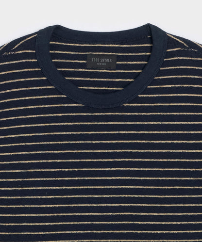 Todd Snyder Surf Terry Crewneck - Alabaster