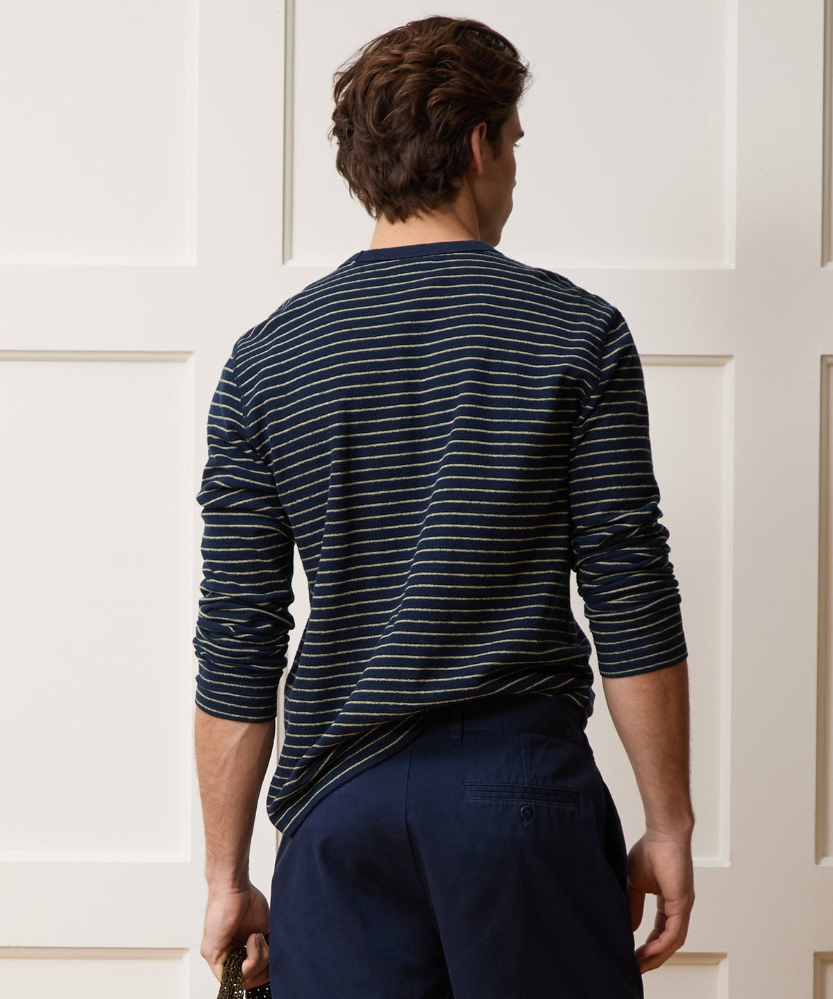 Todd Snyder Surf Terry Crewneck - Alabaster