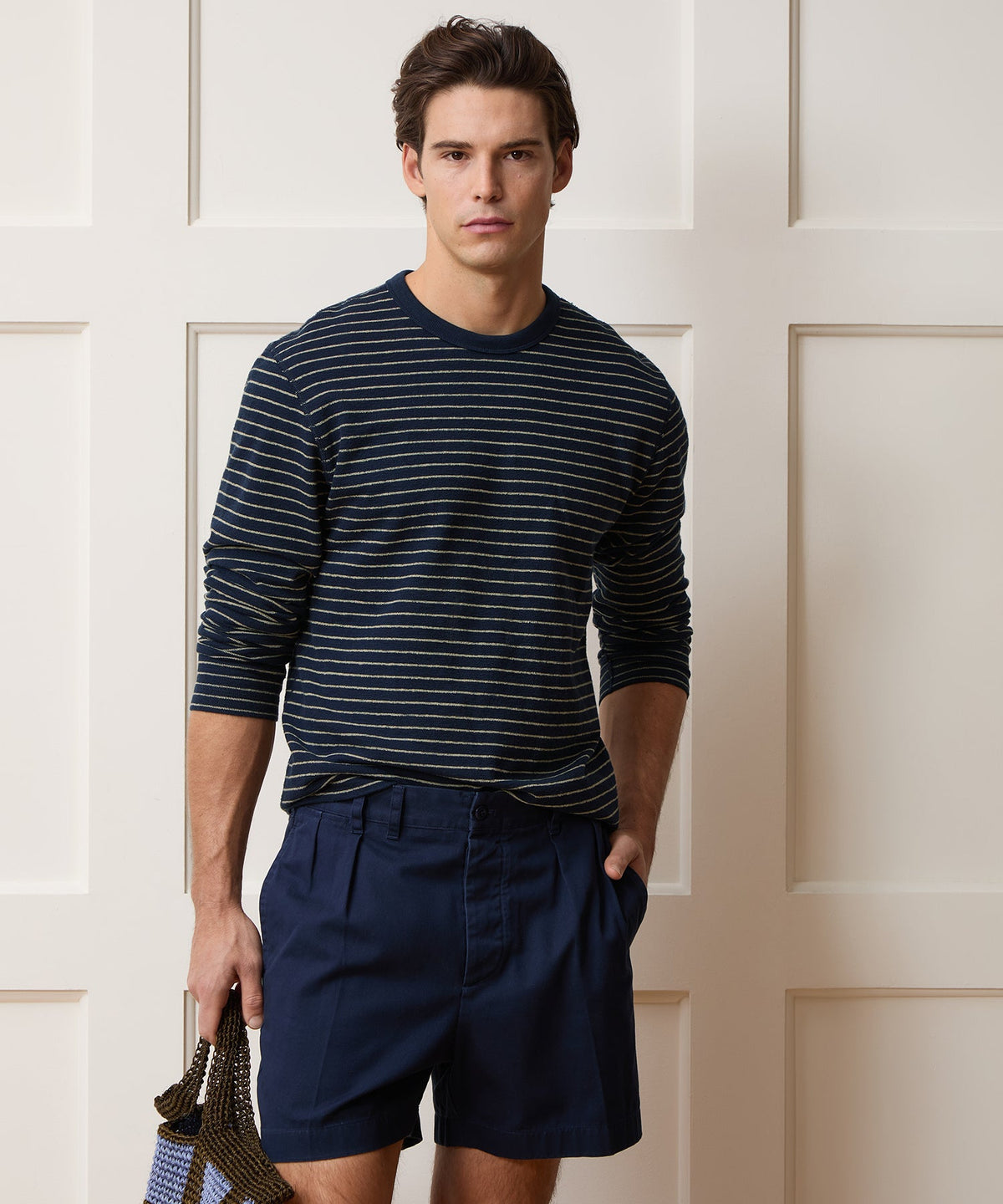 Todd Snyder Surf Terry Crewneck - Alabaster