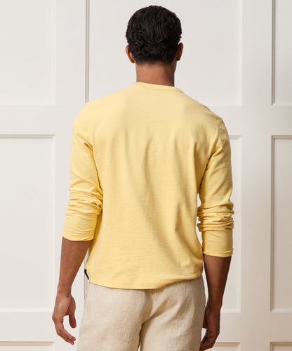 Todd Snyder Surf Terry Crewneck - Sun Soaked