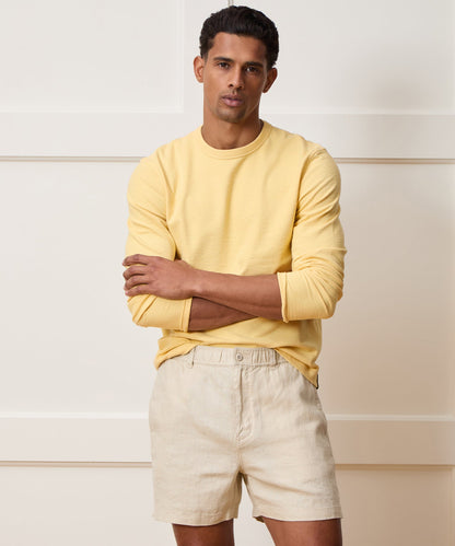 Todd Snyder Surf Terry Crewneck - Sun Soaked
