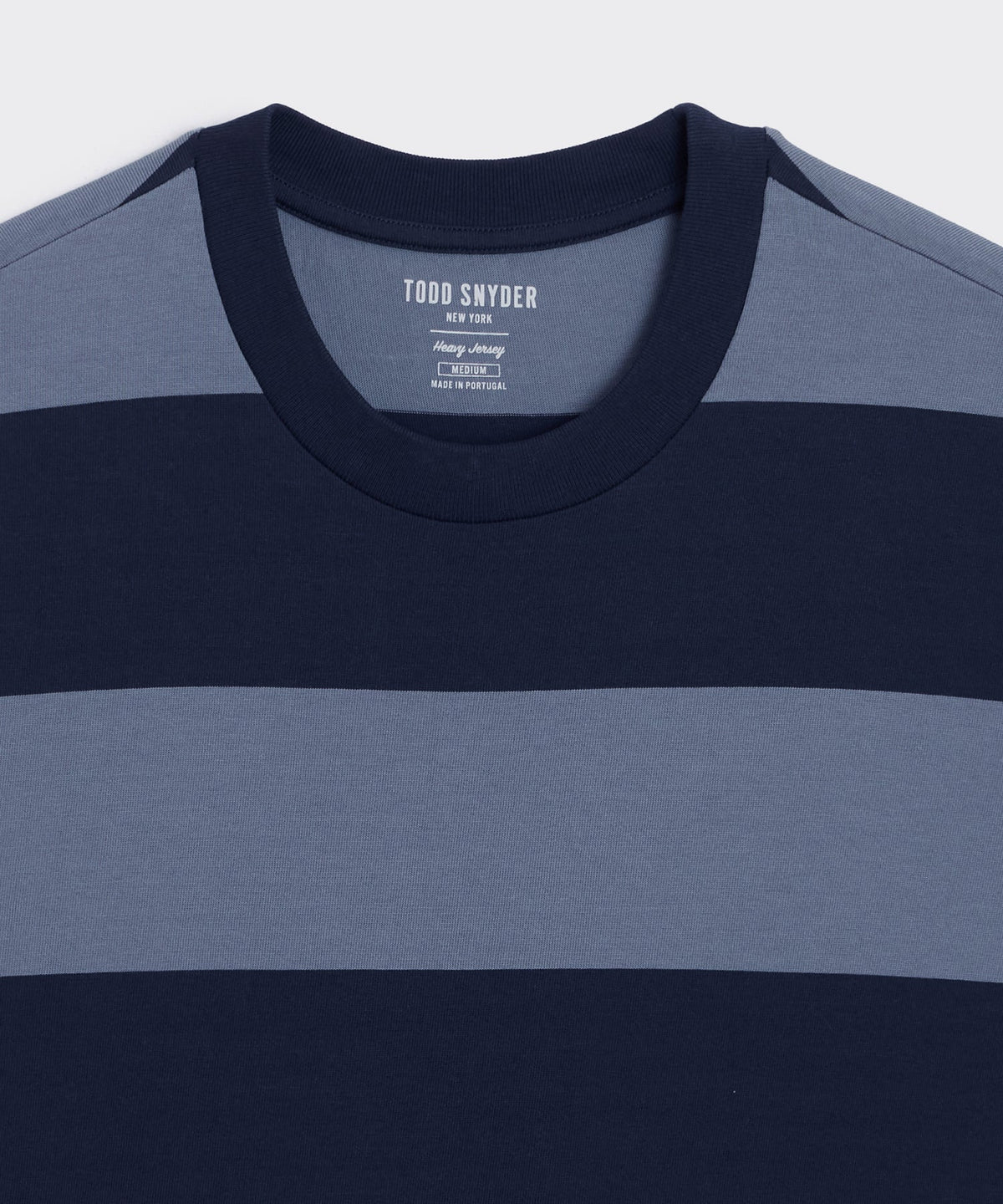 Todd Snyder Boxy Jersey Rugby Tee - Deep Springs