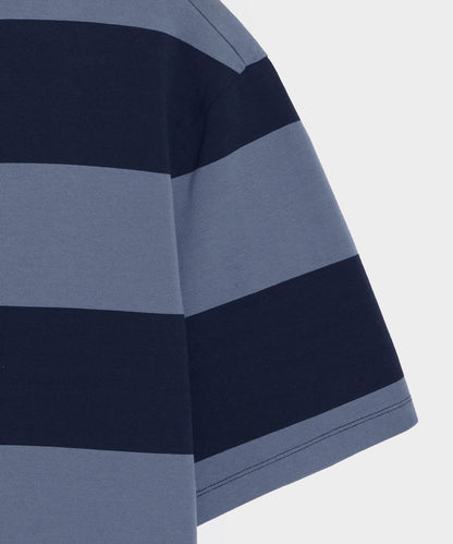 Todd Snyder Boxy Jersey Rugby Tee - Deep Springs