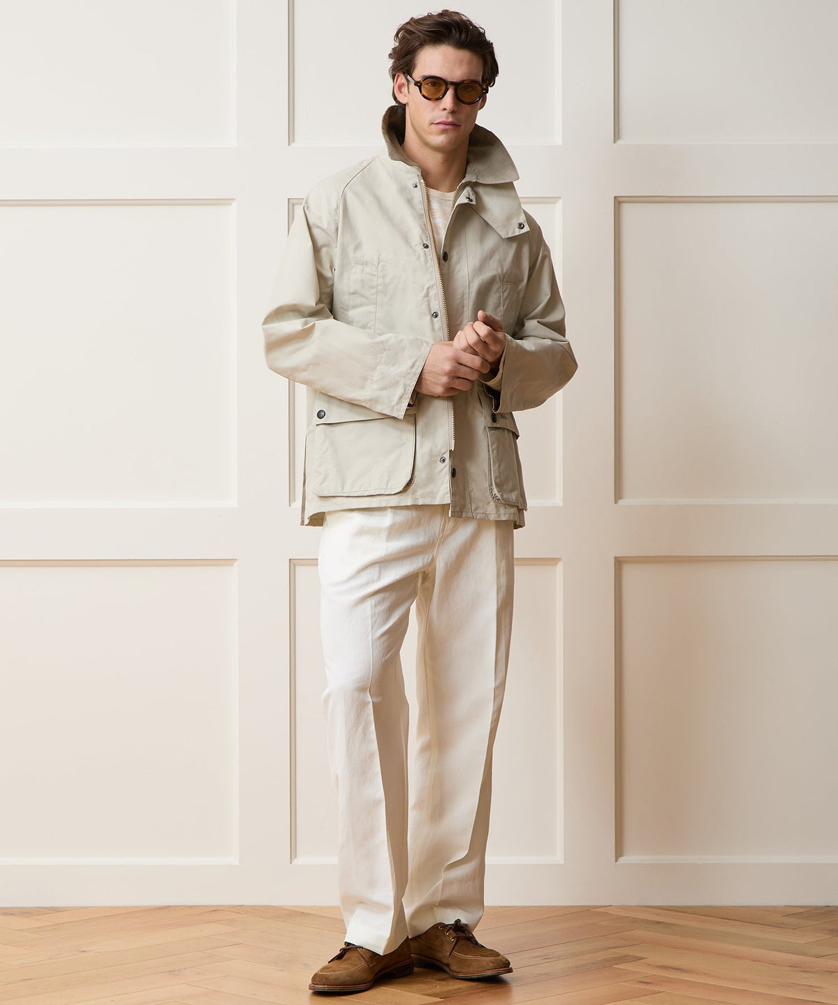 Todd Snyder Barbour Bedale Jacket - Clay