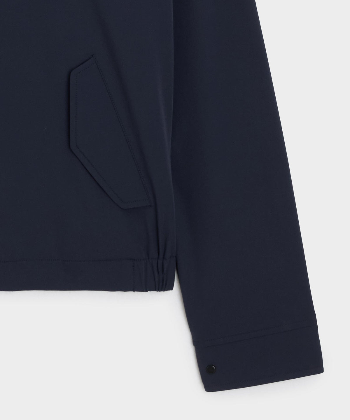 Todd Snyder Nylon Harrington Jacket - Classic Navy