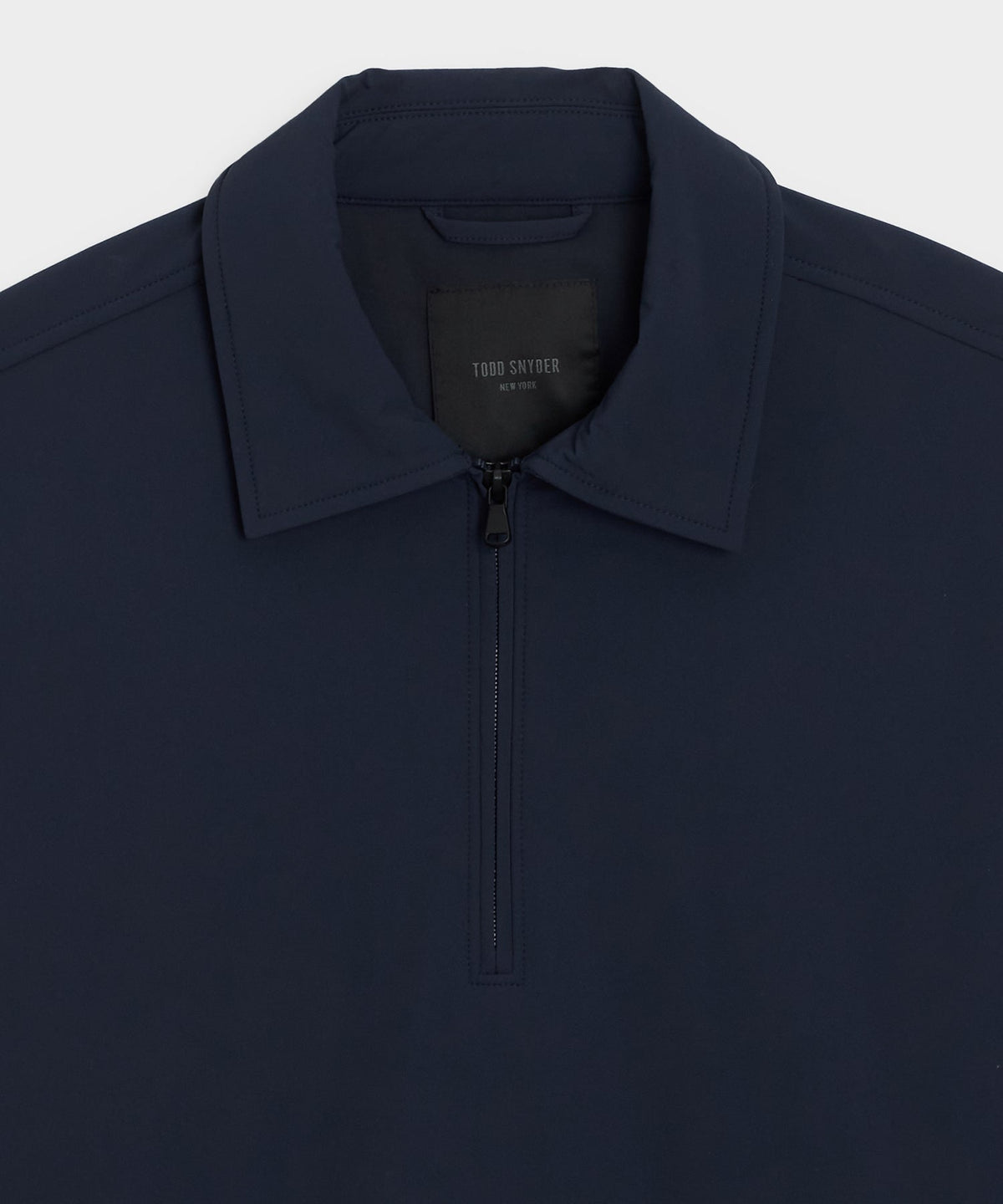 Todd Snyder Nylon Quarter-Zip Jacket - Navy