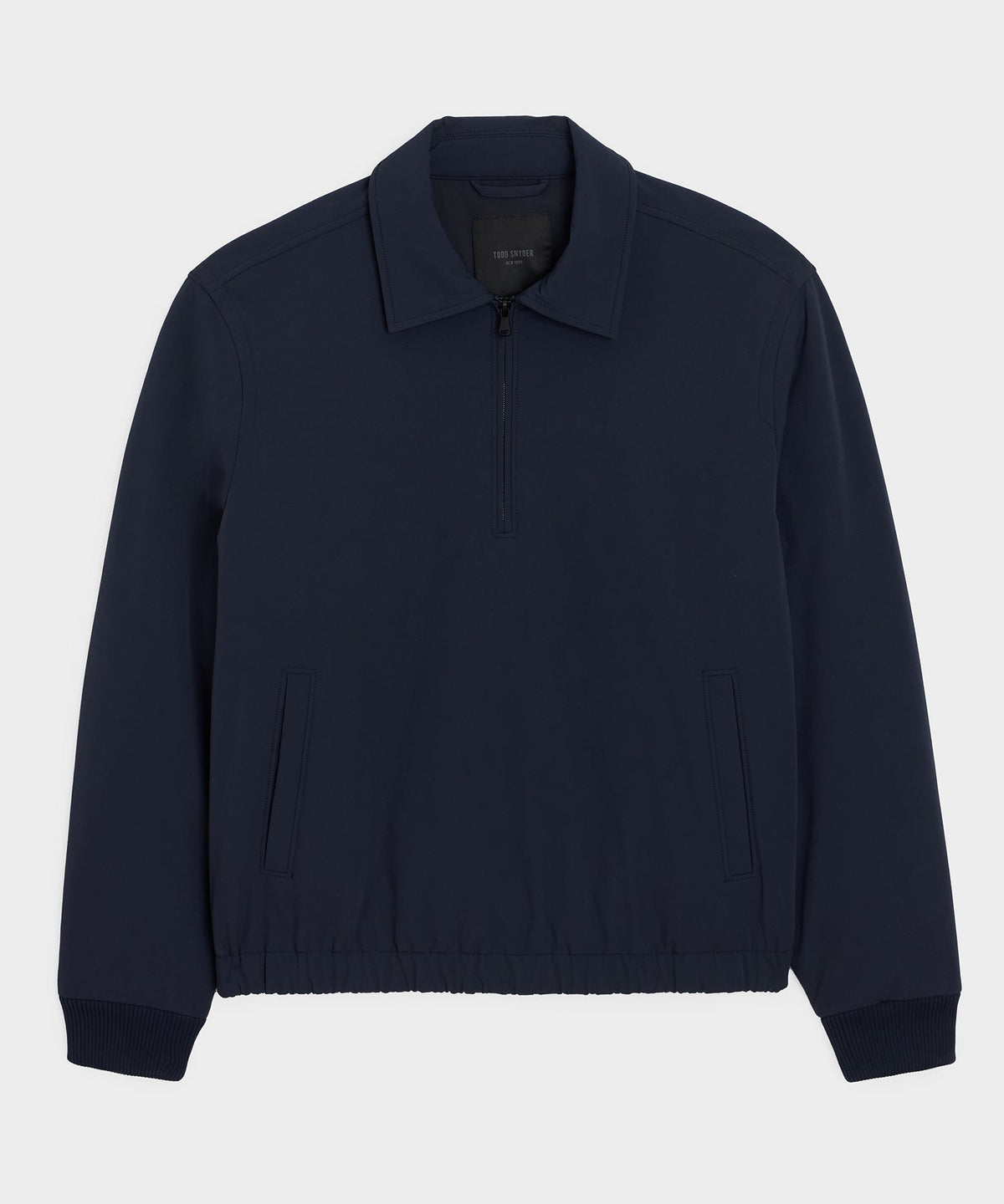 Todd Snyder Nylon Quarter-Zip Jacket - Navy