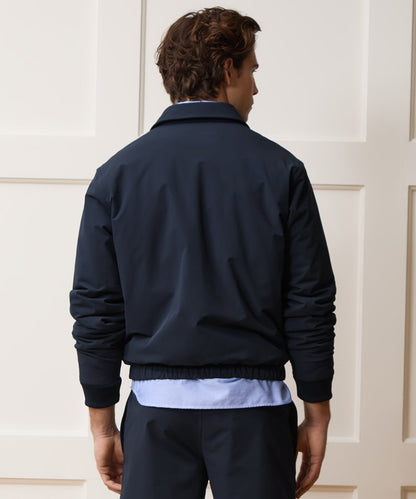 Todd Snyder Nylon Quarter-Zip Jacket - Navy