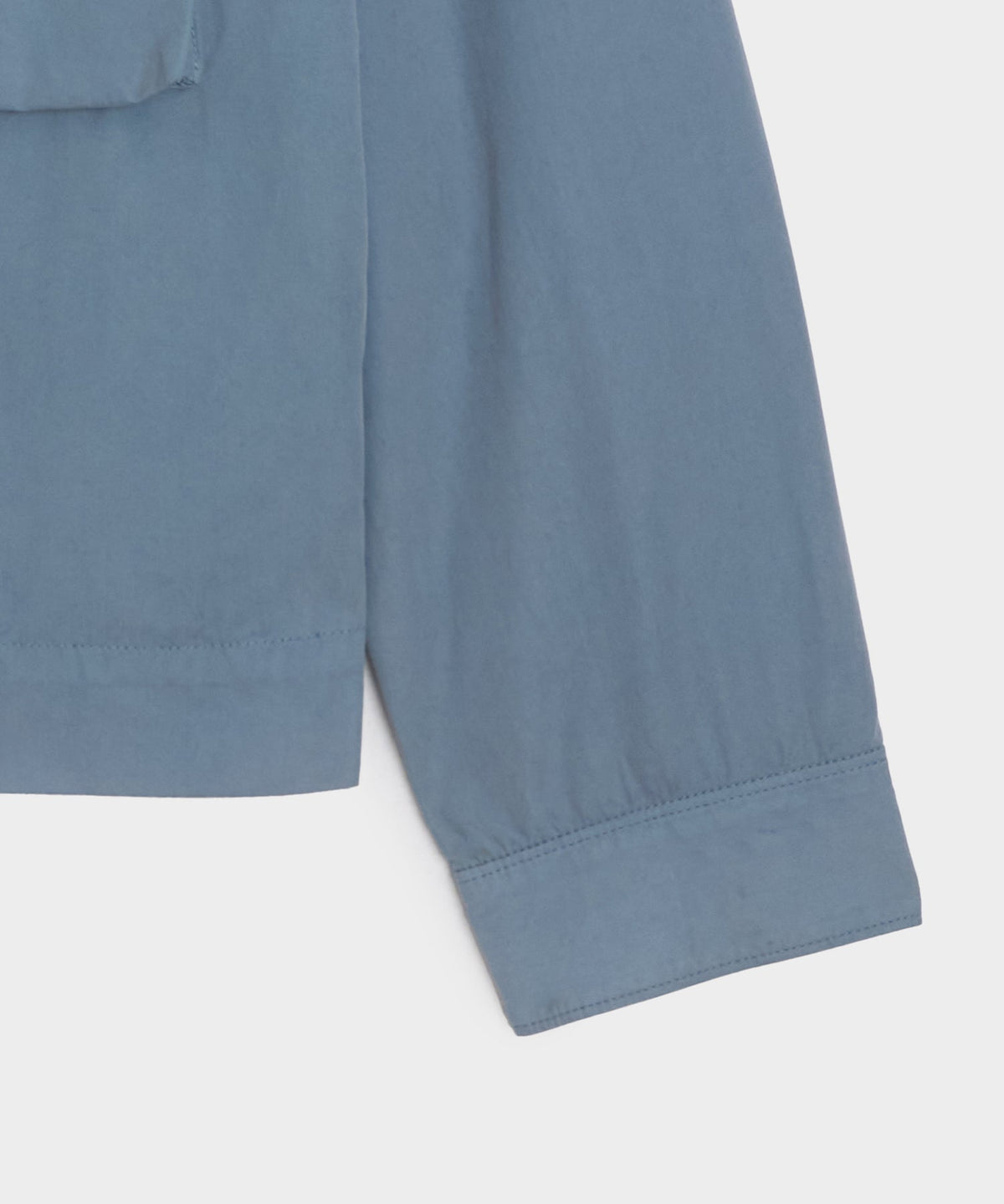 Todd Snyder Garment-Dyed Poplin Jacket - Blue
