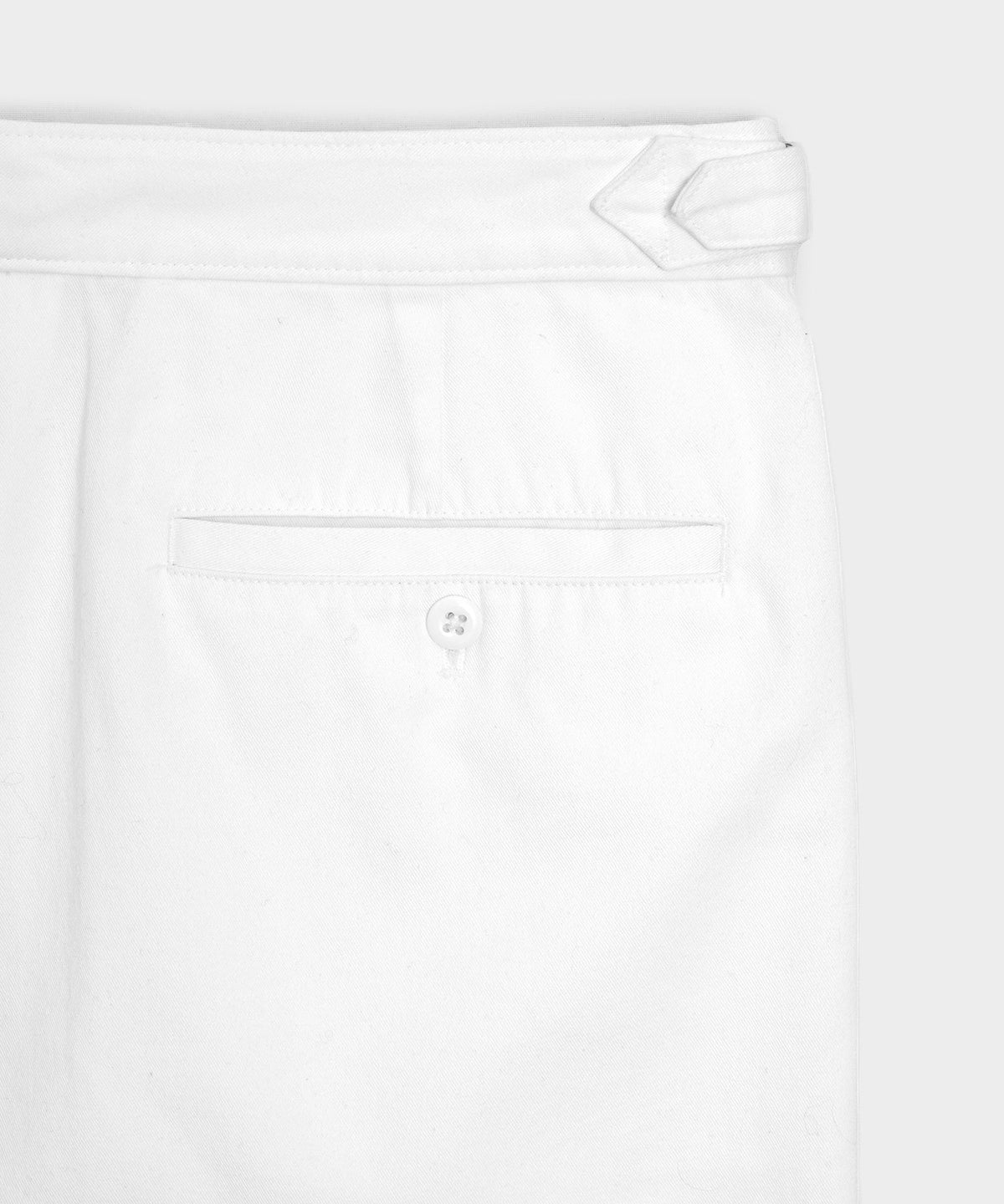 Todd Snyder 7" Cotton Gurkha Short - White