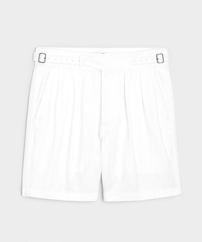 Todd Snyder 7" Cotton Gurkha Short - White