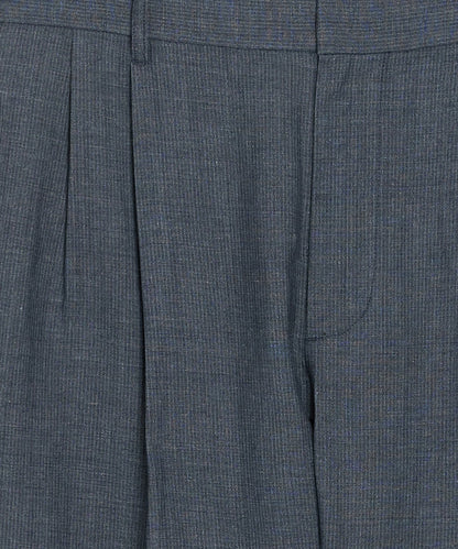 Todd Snyder Italian Linen-Wool Officer Trouser - Light Blue