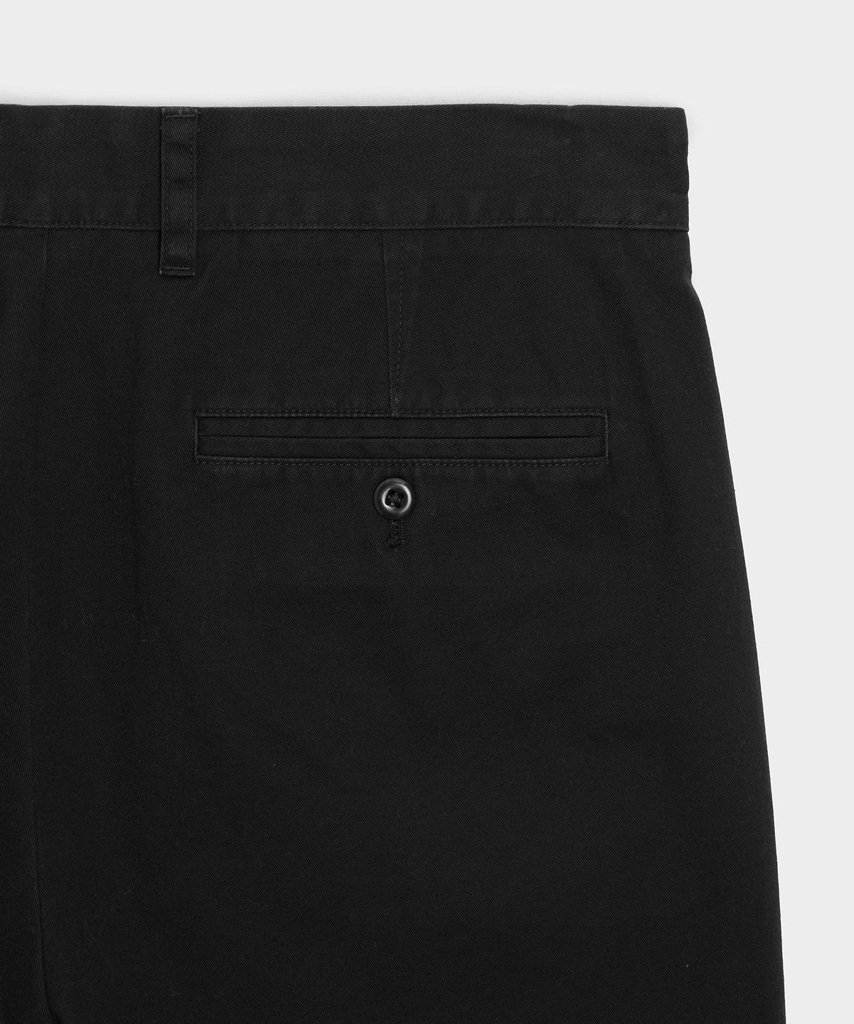 Todd Snyder 5" Cotton Officer Short - Black