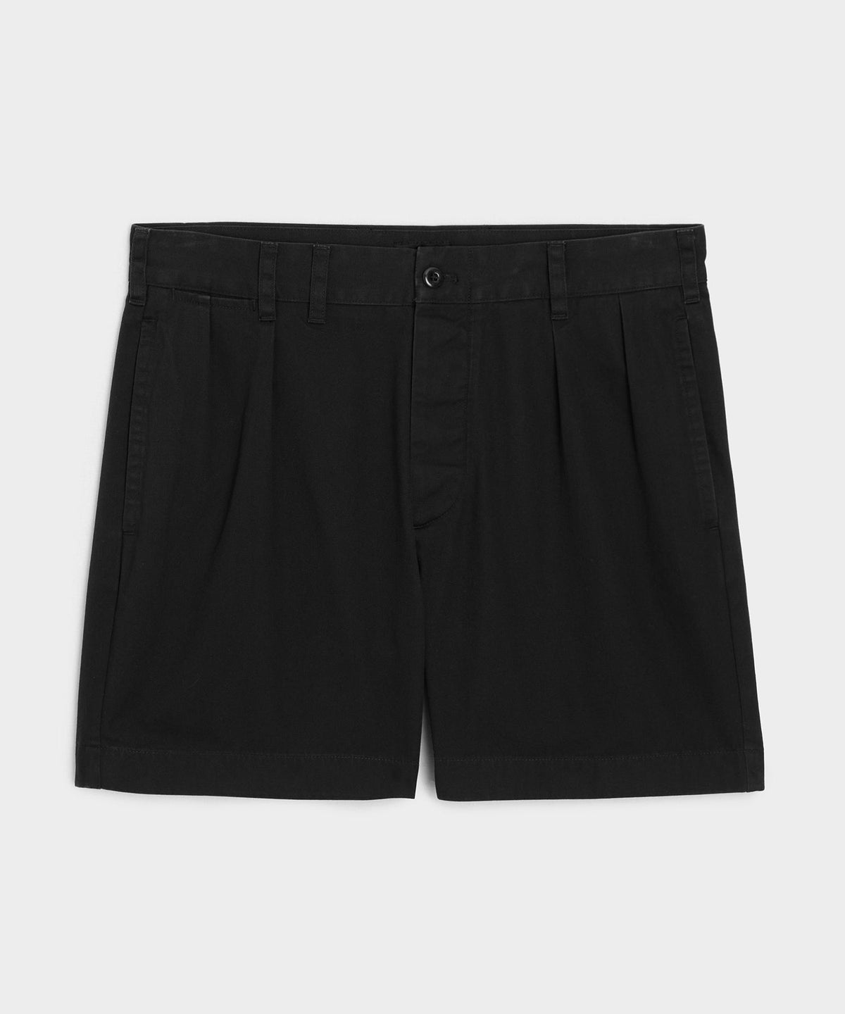 Todd Snyder 5" Cotton Officer Short - Black