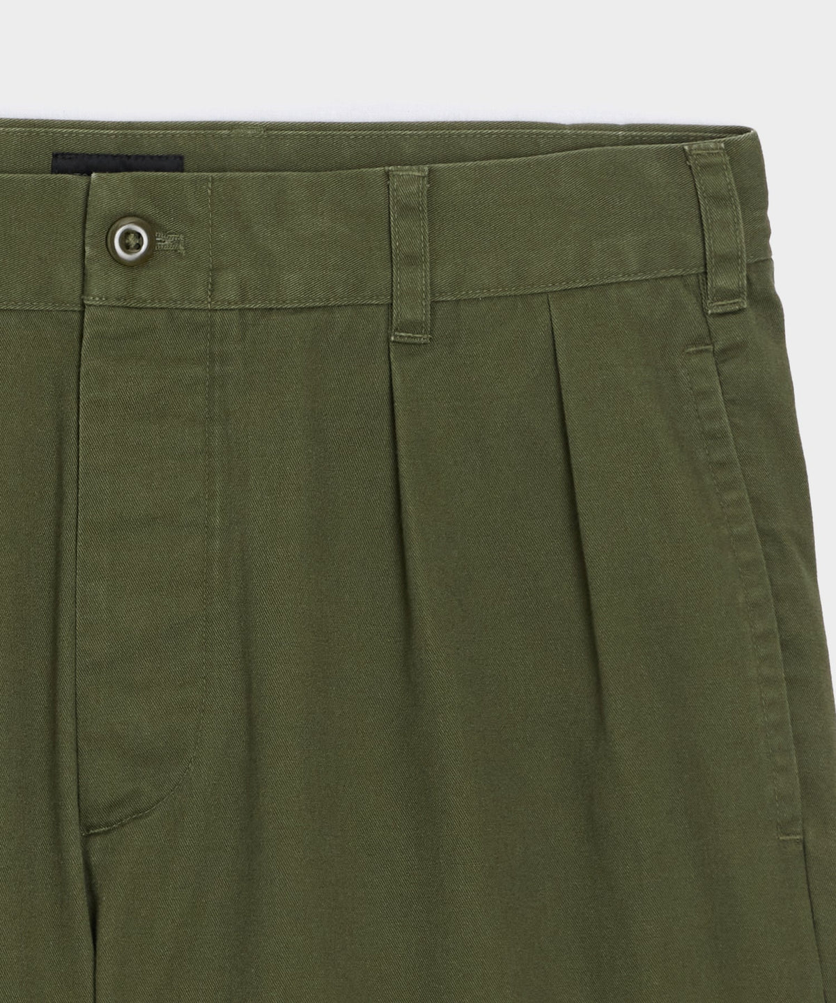 Todd Snyder 5" Cotton Officer Short - Olive
