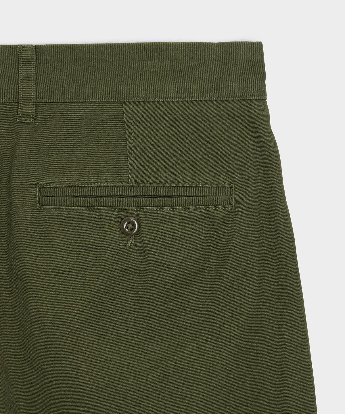 Todd Snyder 5" Cotton Officer Short - Olive