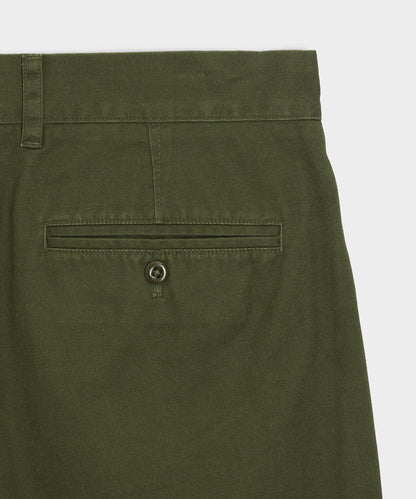 Todd Snyder 5" Cotton Officer Short - Olive