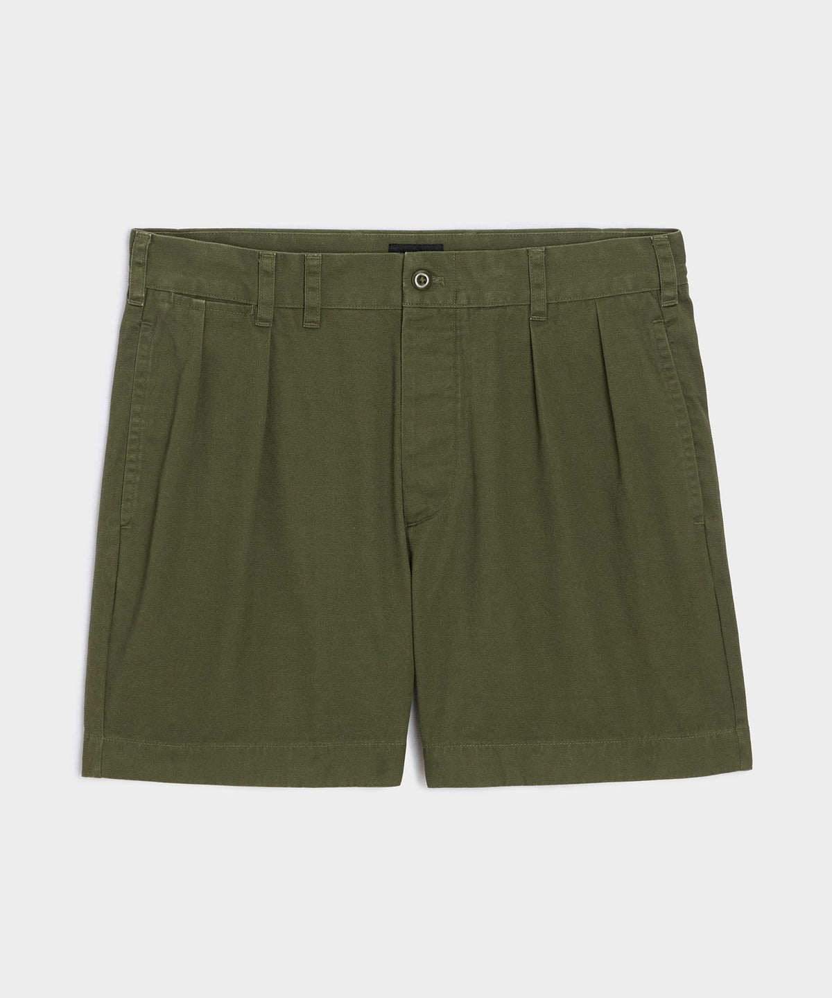 Todd Snyder 5" Cotton Officer Short - Olive