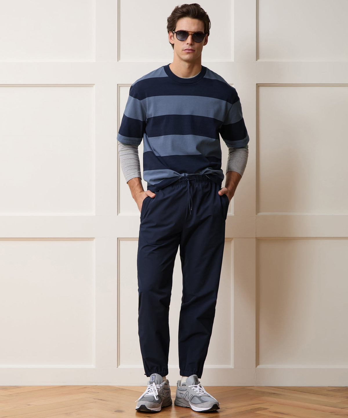 Todd Snyder Nylon Jogger - Classic Navy