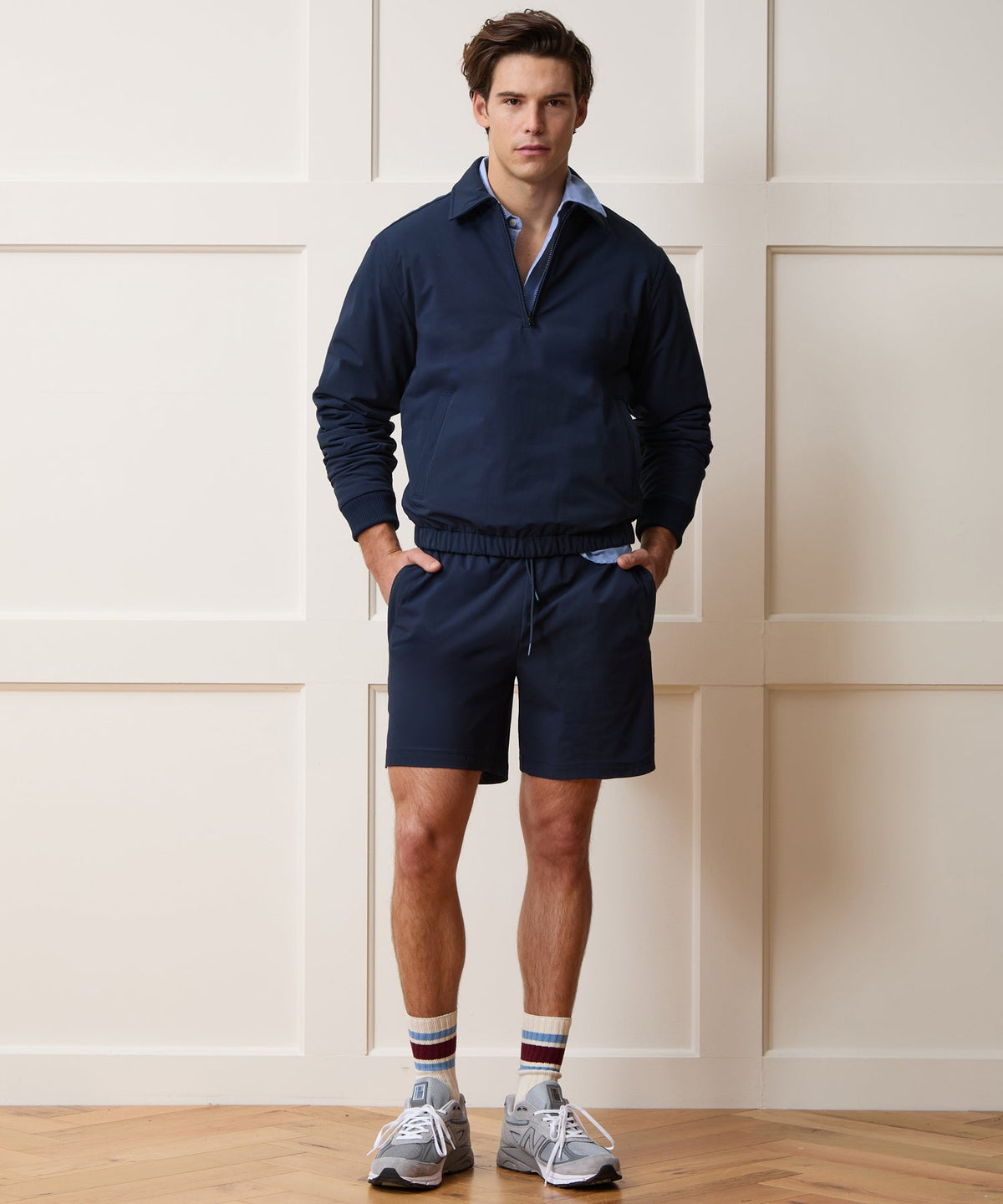 Todd Snyder 7" Nylon Short - Navy