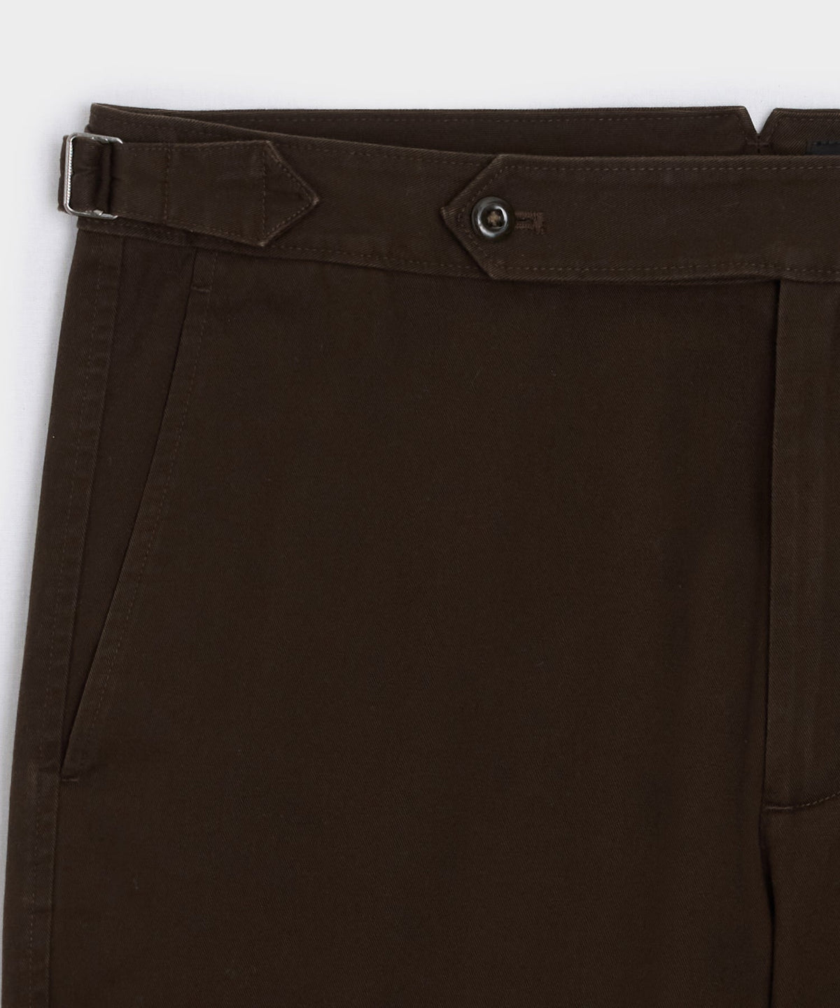 Todd Snyder 7" Cotton Side Tab Short - Dark Brown