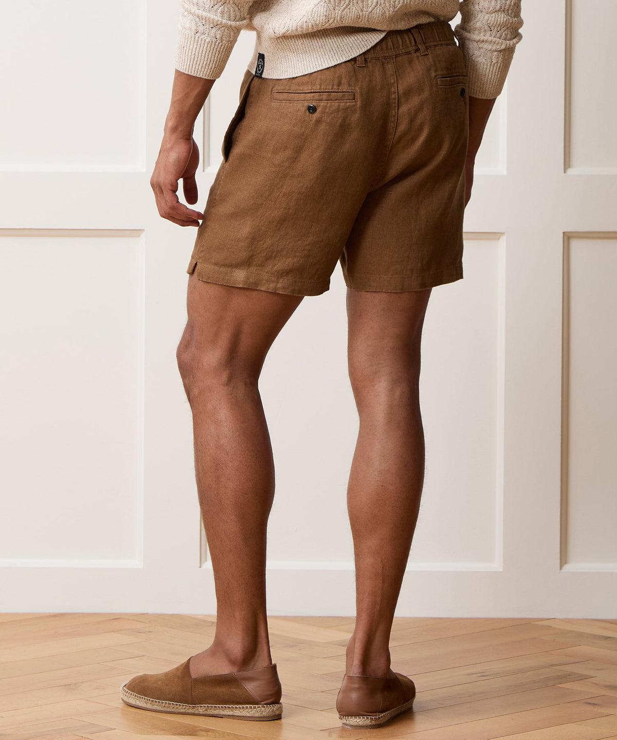 Todd Snyder 5" Linen Beachcomber Short - Clay