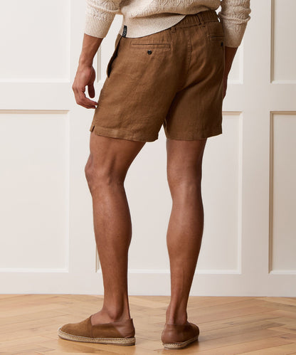 Todd Snyder 5" Linen Beachcomber Short - Clay