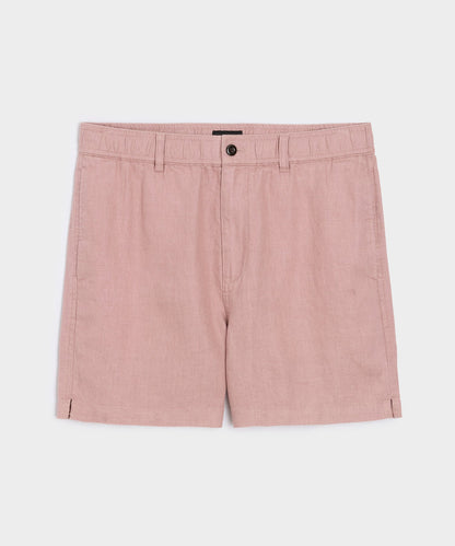 Todd Snyder 5" Linen Beachcomber Short - Rosy Tan