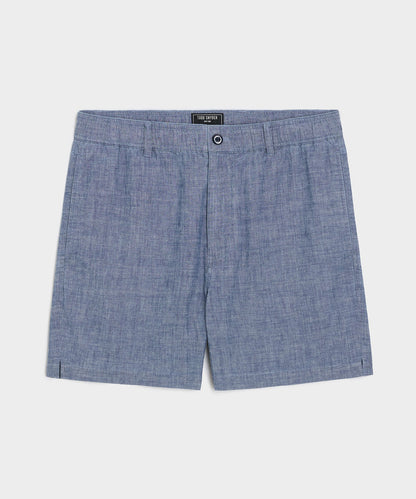 Todd Snyder 5" Chambray Beachcomber Short - Indigo